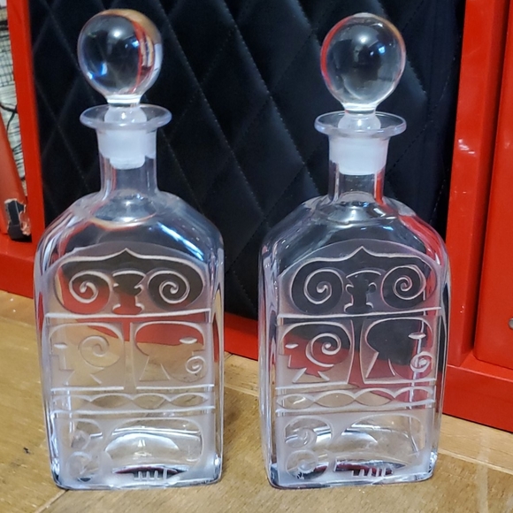 Vintage Boda Åfors Decanters (pair) - Picture 4 of 10